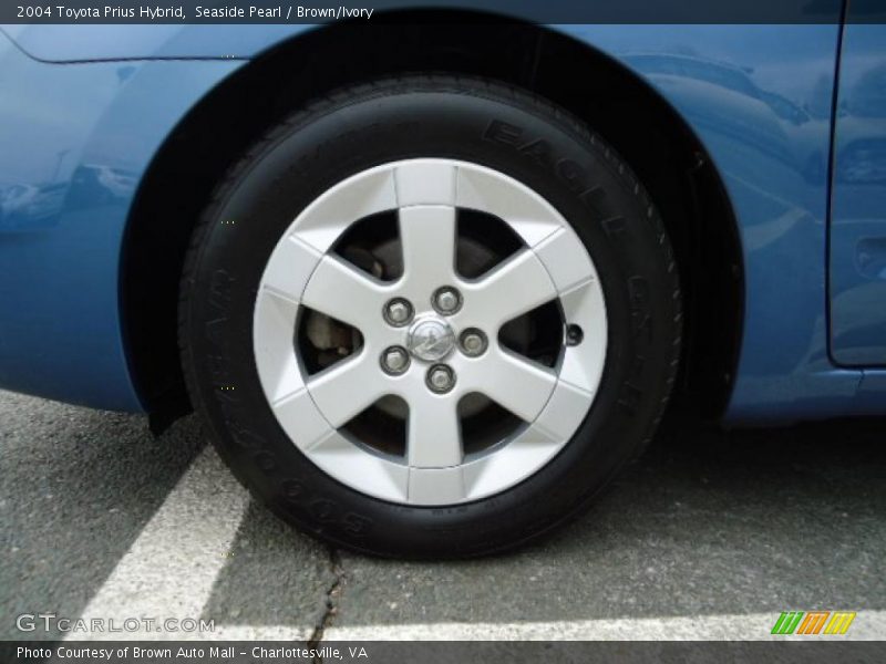 Seaside Pearl / Brown/Ivory 2004 Toyota Prius Hybrid