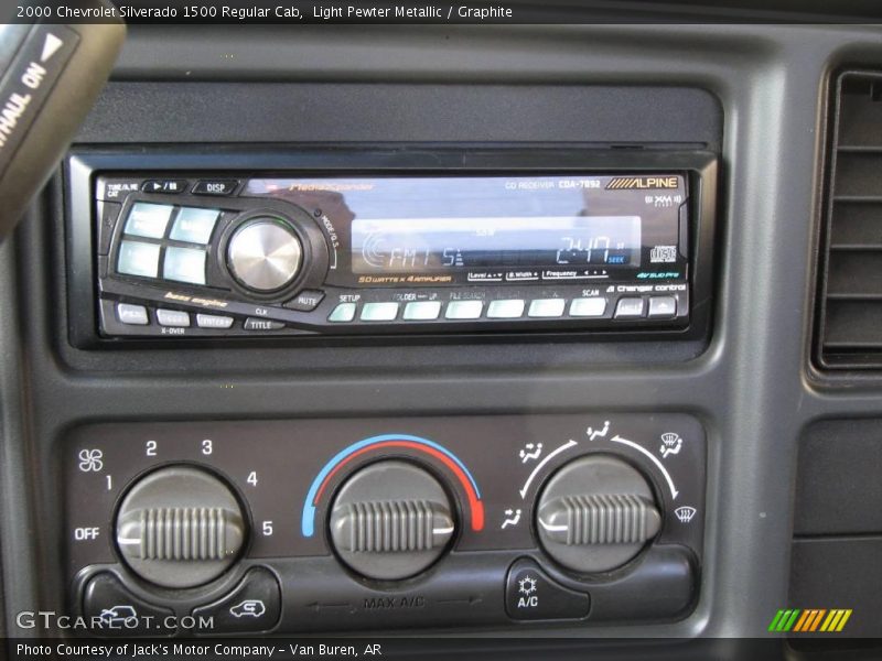 Light Pewter Metallic / Graphite 2000 Chevrolet Silverado 1500 Regular Cab