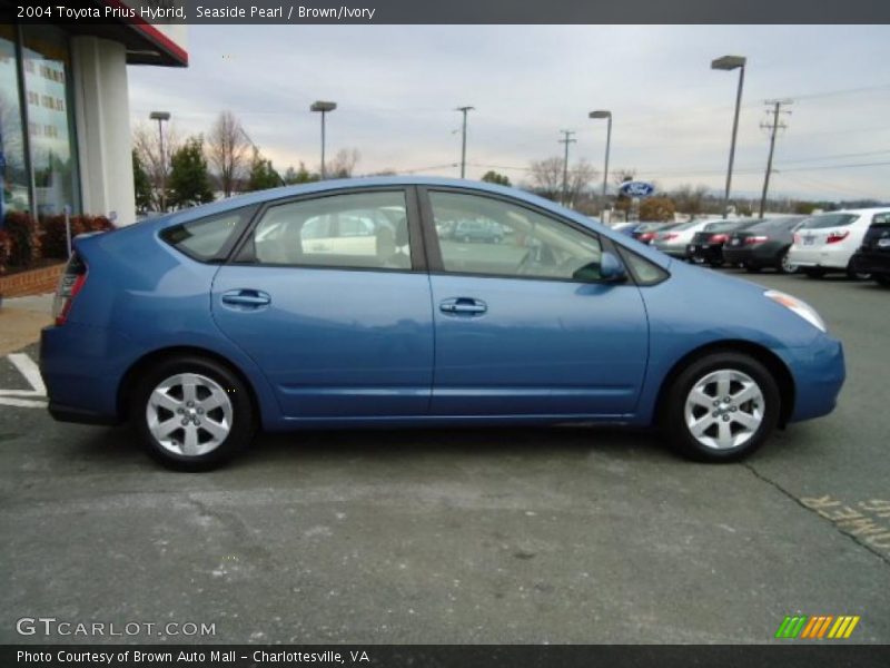 Seaside Pearl / Brown/Ivory 2004 Toyota Prius Hybrid