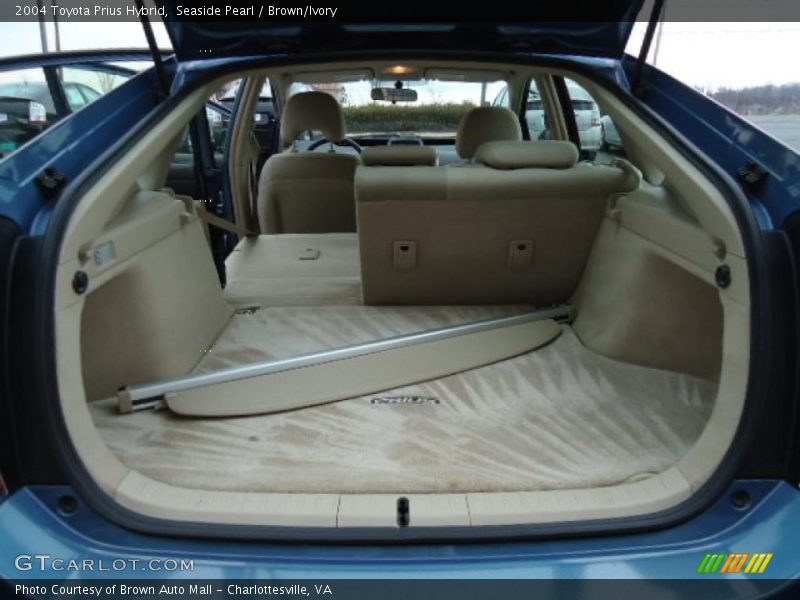Seaside Pearl / Brown/Ivory 2004 Toyota Prius Hybrid