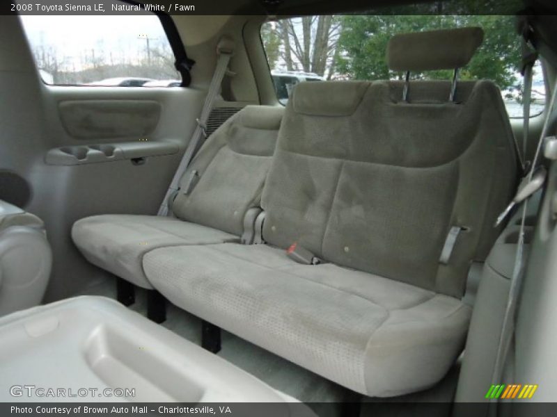 Natural White / Fawn 2008 Toyota Sienna LE