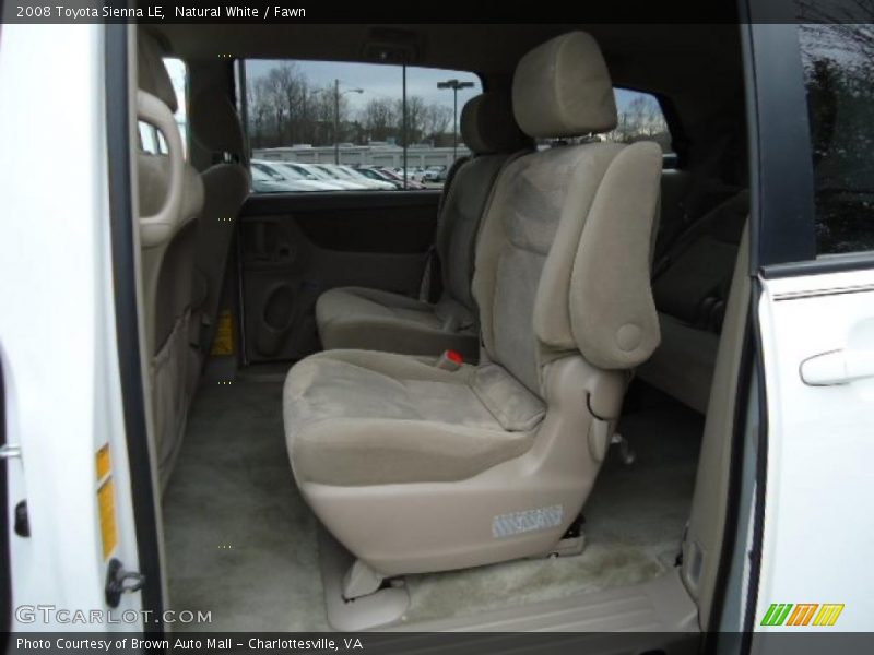 Natural White / Fawn 2008 Toyota Sienna LE