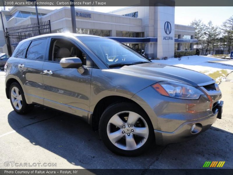 Carbon Bronze Pearl / Taupe 2008 Acura RDX Technology