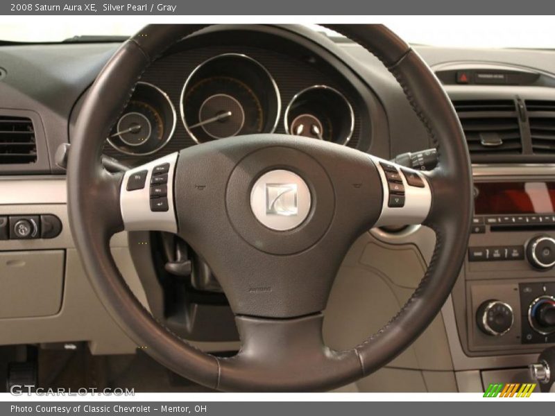 Silver Pearl / Gray 2008 Saturn Aura XE