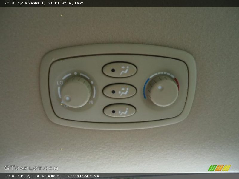 Natural White / Fawn 2008 Toyota Sienna LE