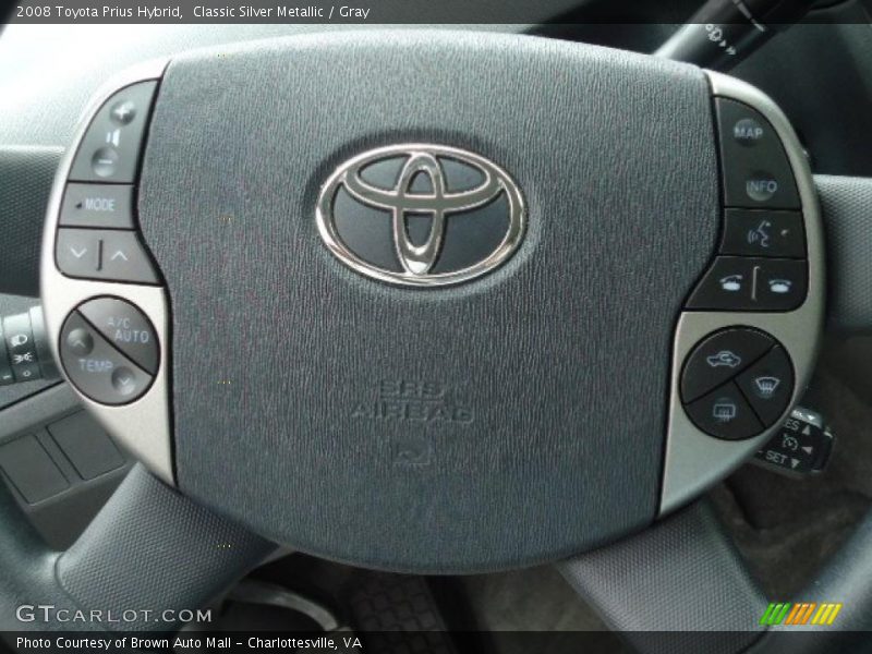 Classic Silver Metallic / Gray 2008 Toyota Prius Hybrid