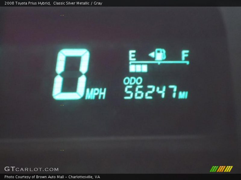 Classic Silver Metallic / Gray 2008 Toyota Prius Hybrid