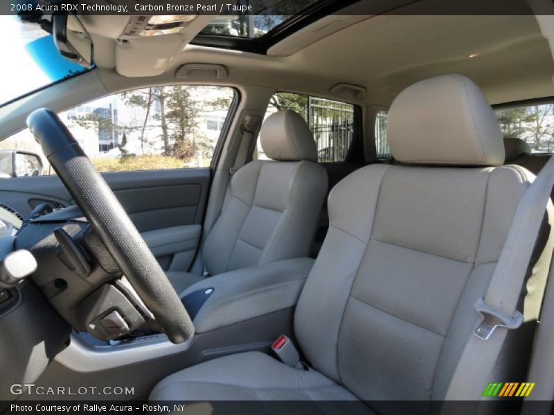 Carbon Bronze Pearl / Taupe 2008 Acura RDX Technology