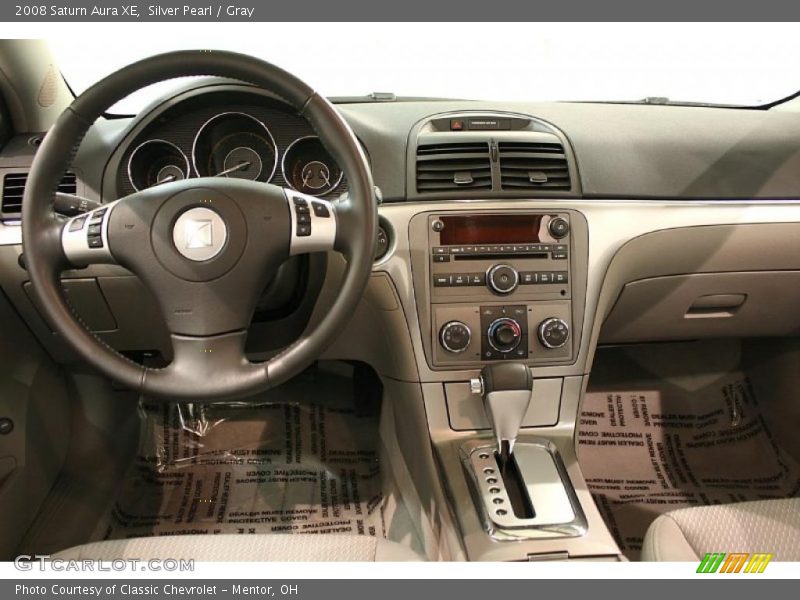 Silver Pearl / Gray 2008 Saturn Aura XE