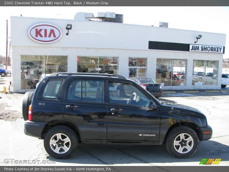 Black / Medium Gray 2002 Chevrolet Tracker 4WD Hard Top