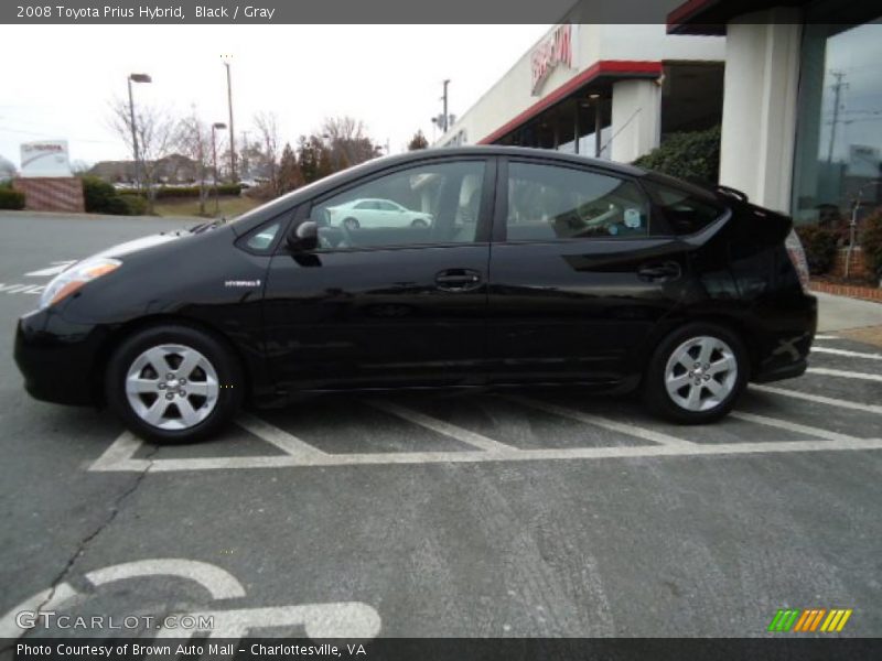 Black / Gray 2008 Toyota Prius Hybrid
