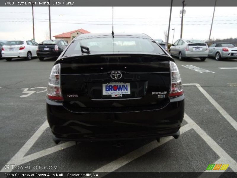 Black / Gray 2008 Toyota Prius Hybrid