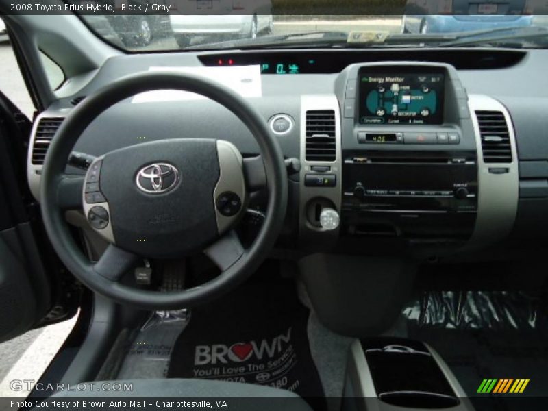 Black / Gray 2008 Toyota Prius Hybrid