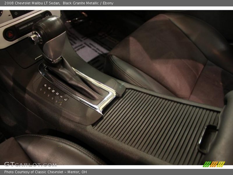 Black Granite Metallic / Ebony 2008 Chevrolet Malibu LT Sedan