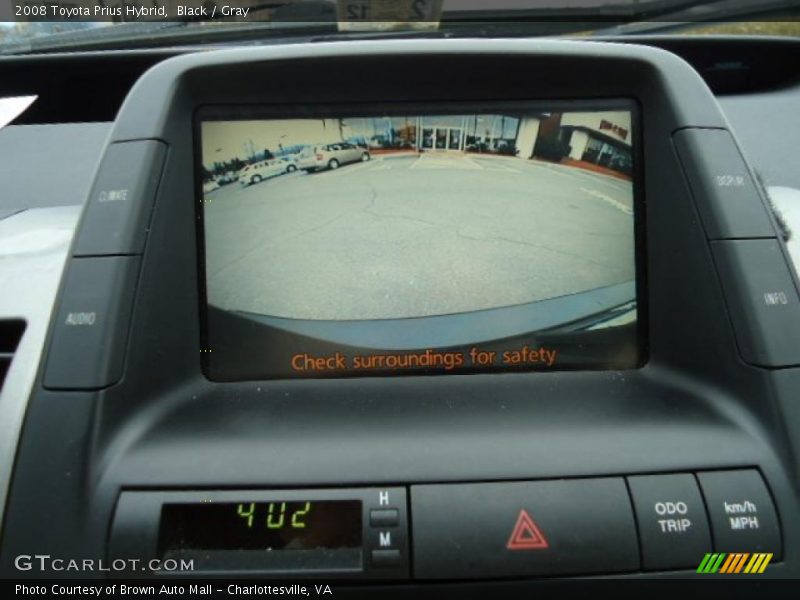 Black / Gray 2008 Toyota Prius Hybrid