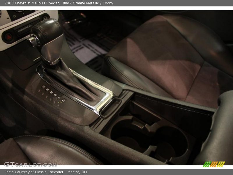 Black Granite Metallic / Ebony 2008 Chevrolet Malibu LT Sedan