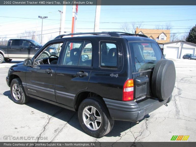 Black / Medium Gray 2002 Chevrolet Tracker 4WD Hard Top