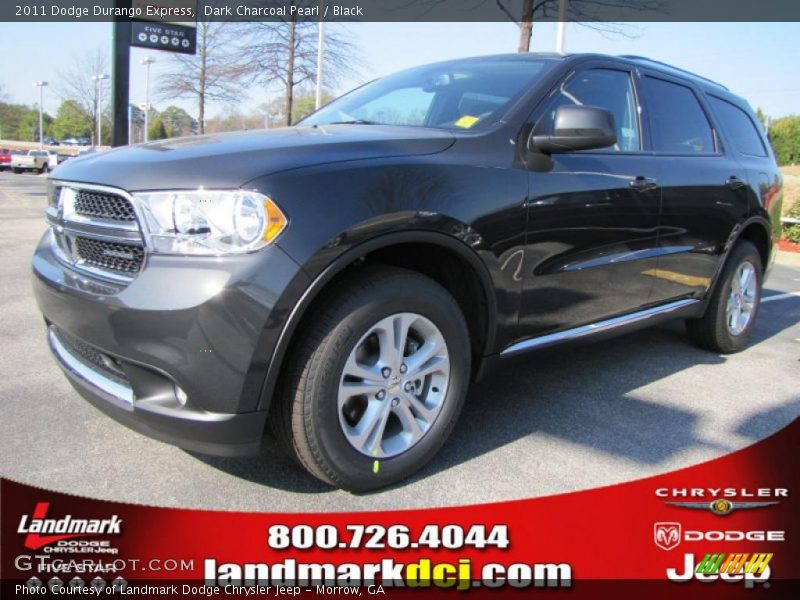 Dark Charcoal Pearl / Black 2011 Dodge Durango Express