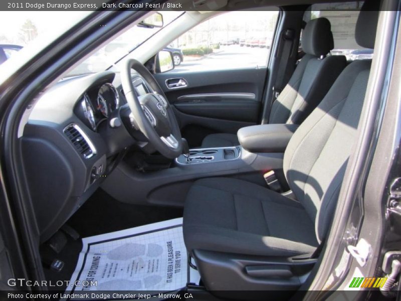  2011 Durango Express Black Interior