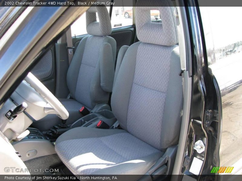 Black / Medium Gray 2002 Chevrolet Tracker 4WD Hard Top