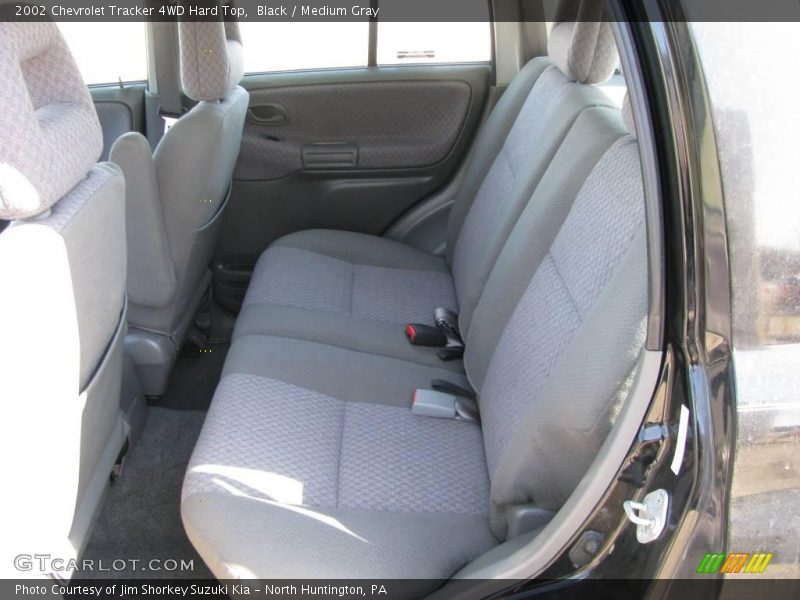 Black / Medium Gray 2002 Chevrolet Tracker 4WD Hard Top