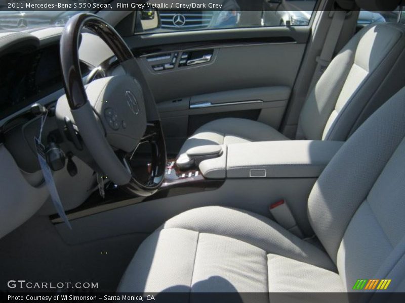  2011 S 550 Sedan Grey/Dark Grey Interior