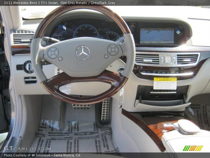 Dashboard of 2011 S 550 Sedan