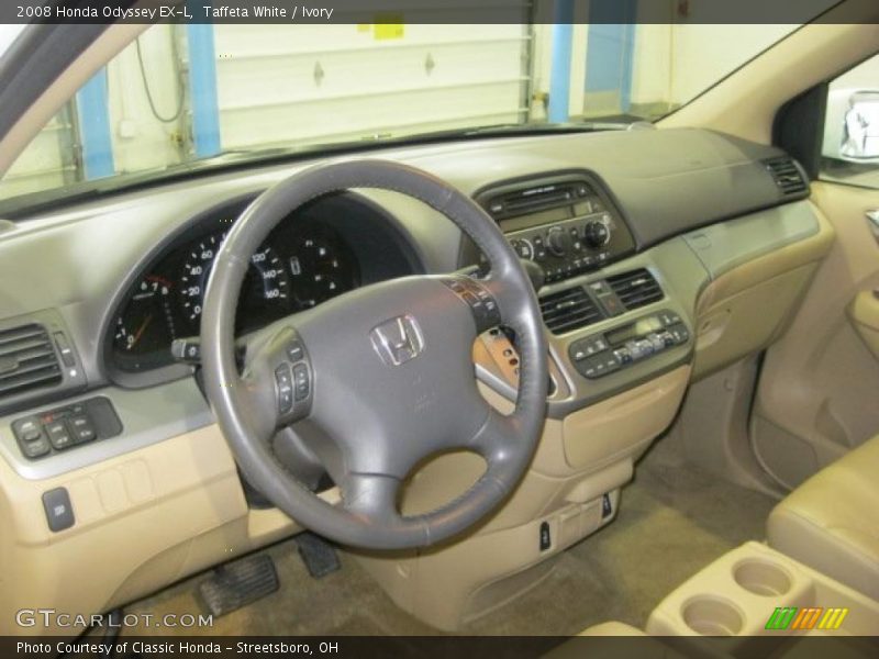 Taffeta White / Ivory 2008 Honda Odyssey EX-L