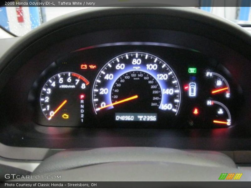 Taffeta White / Ivory 2008 Honda Odyssey EX-L