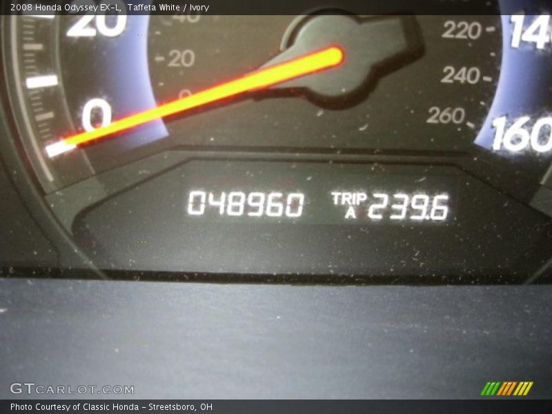 Taffeta White / Ivory 2008 Honda Odyssey EX-L