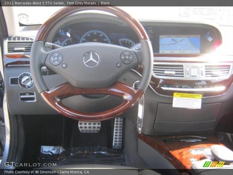 Dashboard of 2011 S 550 Sedan