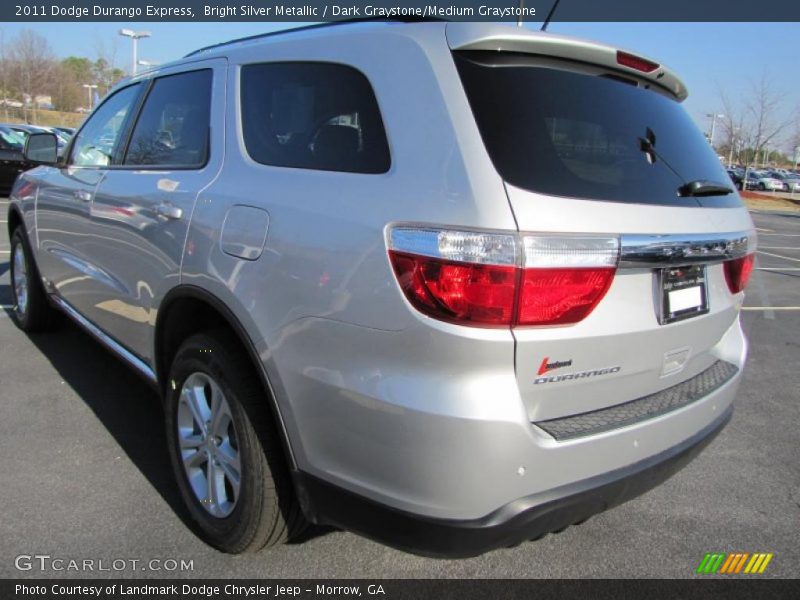 Bright Silver Metallic / Dark Graystone/Medium Graystone 2011 Dodge Durango Express