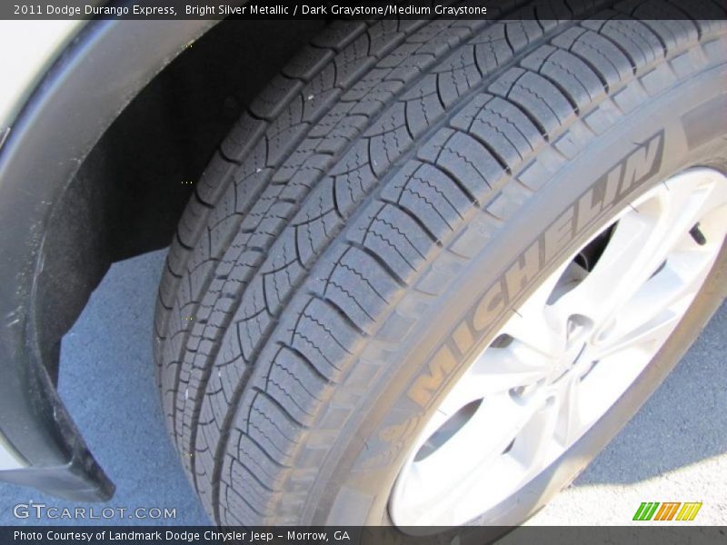 Bright Silver Metallic / Dark Graystone/Medium Graystone 2011 Dodge Durango Express