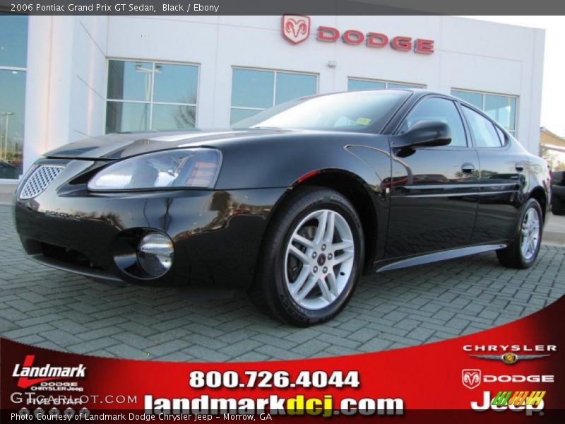Black / Ebony 2006 Pontiac Grand Prix GT Sedan
