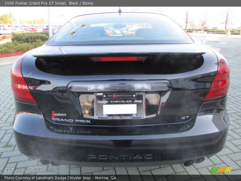 Black / Ebony 2006 Pontiac Grand Prix GT Sedan
