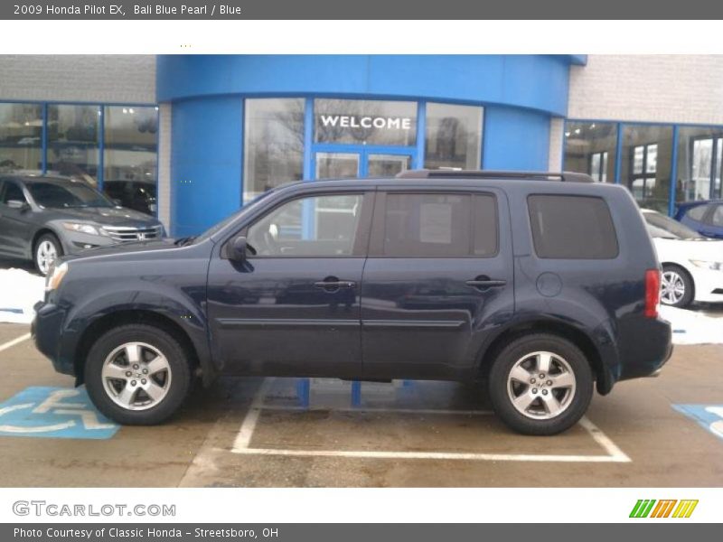 Bali Blue Pearl / Blue 2009 Honda Pilot EX