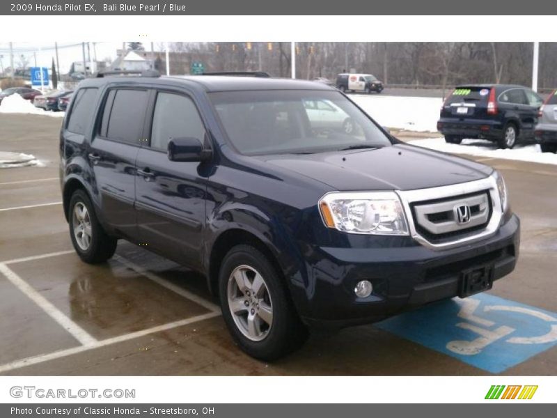 Bali Blue Pearl / Blue 2009 Honda Pilot EX