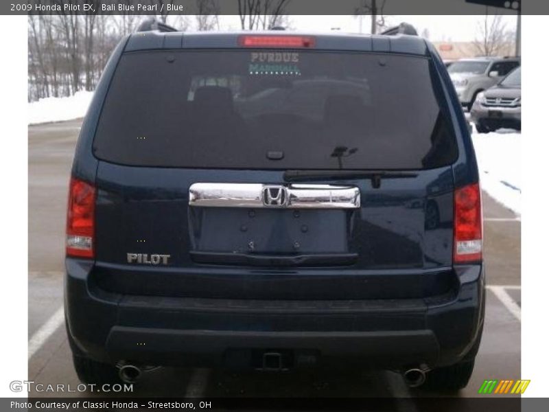 Bali Blue Pearl / Blue 2009 Honda Pilot EX