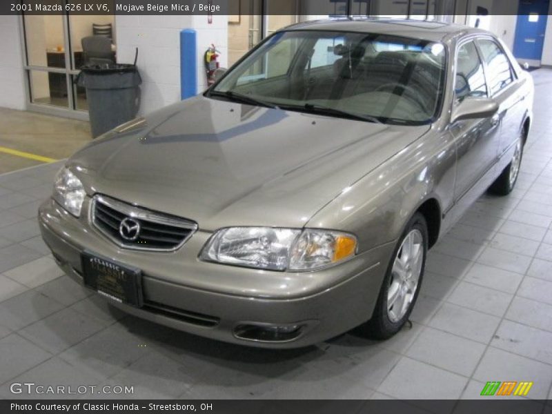 Mojave Beige Mica / Beige 2001 Mazda 626 LX V6