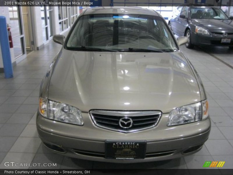 Mojave Beige Mica / Beige 2001 Mazda 626 LX V6