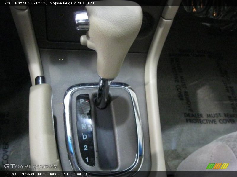 Mojave Beige Mica / Beige 2001 Mazda 626 LX V6
