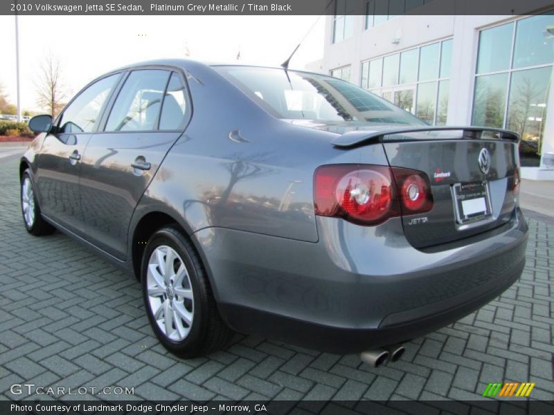 Platinum Grey Metallic / Titan Black 2010 Volkswagen Jetta SE Sedan