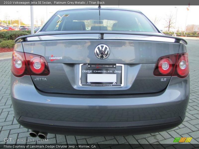 Platinum Grey Metallic / Titan Black 2010 Volkswagen Jetta SE Sedan