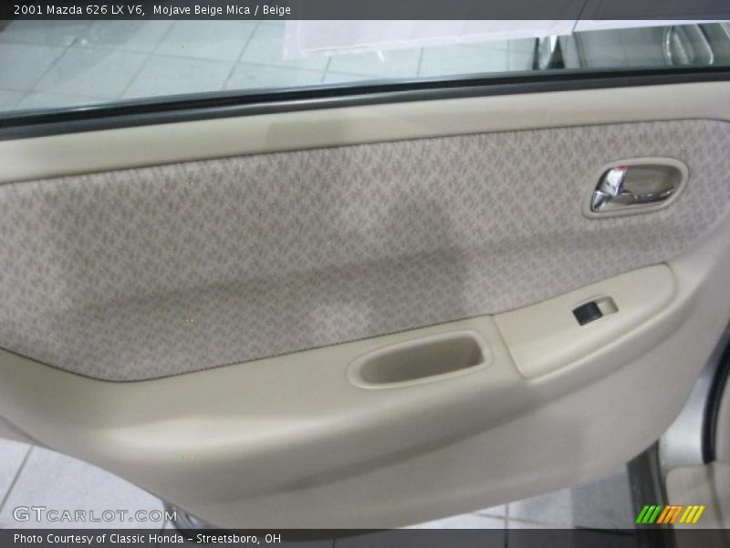 Mojave Beige Mica / Beige 2001 Mazda 626 LX V6