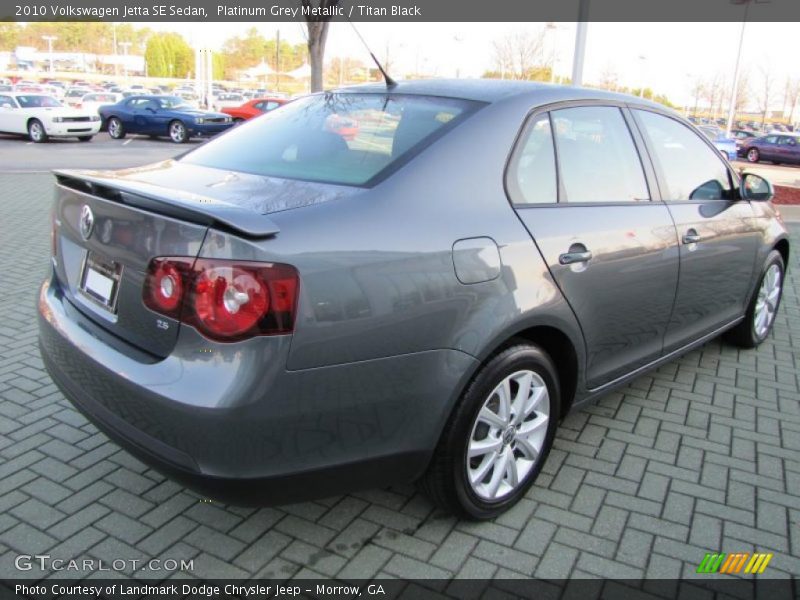 Platinum Grey Metallic / Titan Black 2010 Volkswagen Jetta SE Sedan