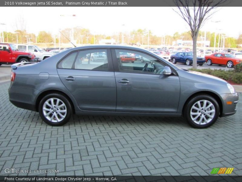 Platinum Grey Metallic / Titan Black 2010 Volkswagen Jetta SE Sedan