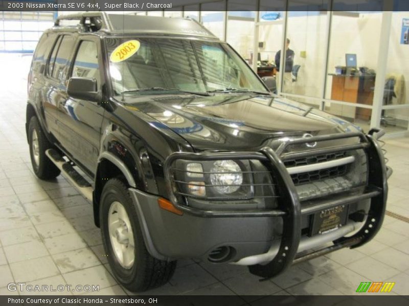 Super Black / Charcoal 2003 Nissan Xterra SE V6 4x4