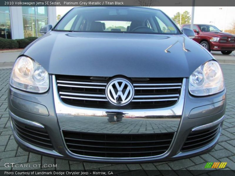 Platinum Grey Metallic / Titan Black 2010 Volkswagen Jetta SE Sedan
