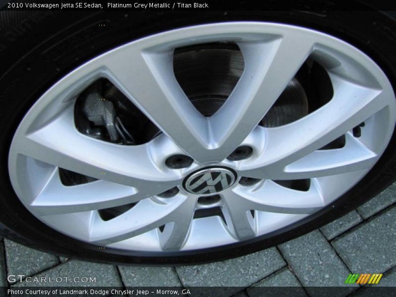 Platinum Grey Metallic / Titan Black 2010 Volkswagen Jetta SE Sedan