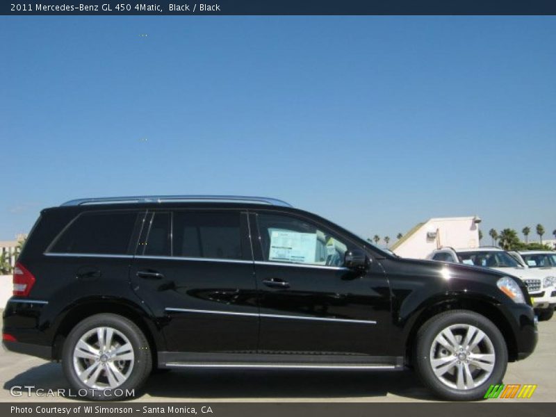 Black / Black 2011 Mercedes-Benz GL 450 4Matic